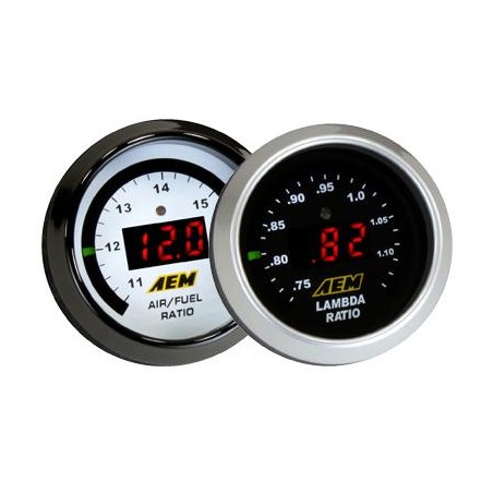 Kit Air/Fuel ratio Lambda O2 Banda con reloj AEM X-Series