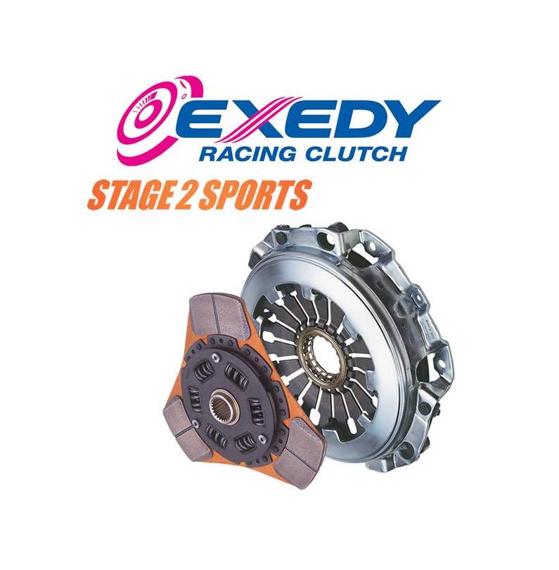 Honda Civic EG6, EG8, EG9, EK4, EK9 1992-2000 Motor B16A2, B16B 1.6l Kit embrague Exedy Stage 2 Sports