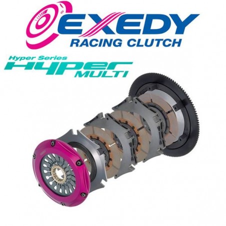 Kit embrague Exedy Hyper Multi Triple Stage 5 Subaru Impreza WRX STI 01-14 6V EJ20/25T GDB, GGB, GDF, GRB, GVB & STI VAF 15-