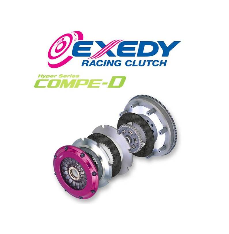 Kit embrague Exedy Hyper Compe-D Subaru Impreza WRX STI 01-14 6V EJ20/25T GDB, GGB, GDF, GRB, GVB & STI VAF 15-