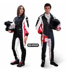 Mono ignífugo automobilismo RRS EVO RACER race suit - FIA 8856-2018