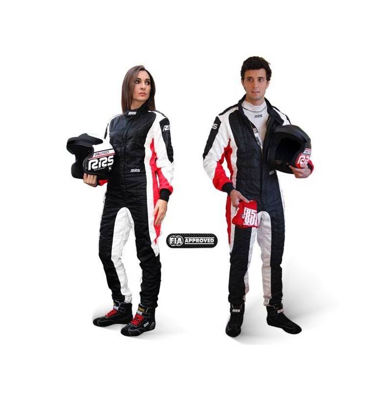 Mono ignífugo automobilismo RRS EVO RACER race suit - FIA 8856-2018