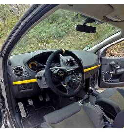 Volante RRS Montecarlo 3 radios diámetro 350 mm x 90 mm profunidad