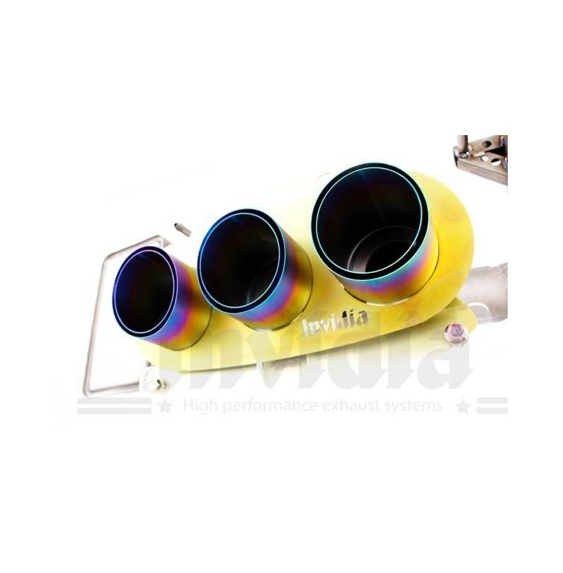 Ferrari 458 Italia / Spider 09/- Titanium Cat-back system Ferrari 458 Italia / Spider 09/- Titanium Cat-back system