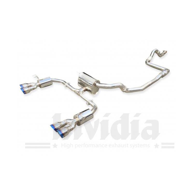 Honda Civic 12/- FK2 Type R Cat-back exhaust Q300 Honda Civic 12/- FK2 Type R Cat-back exhaust Q300