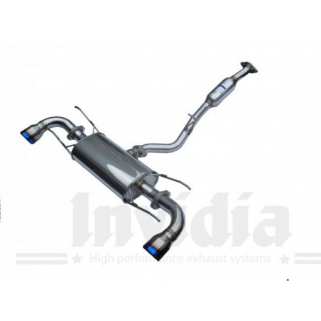 sistema escape trasero Invidia Mazda RX8 02/- SEP3 Cat-back exhaust Q300tl
