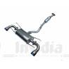 sistema escape trasero Invidia Mazda RX8 02/- SEP3 Cat-back exhaust Q300tl