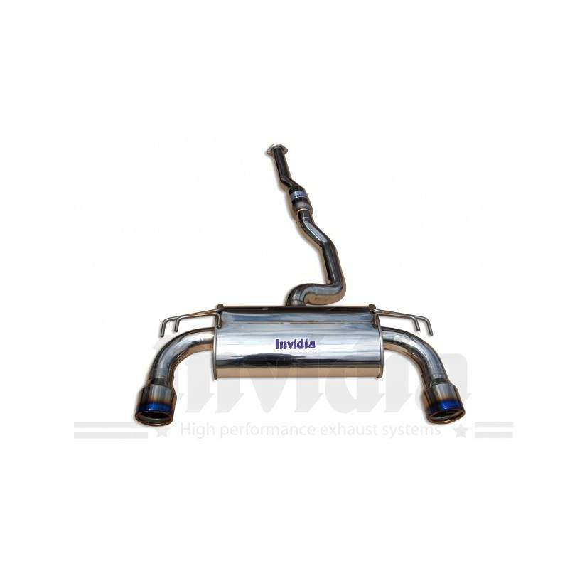 Sistema escape trasero Invidia Mitsubishi Lancer EVO X 08/- Cat-back exhaust Q300tl Sistema escape trasero Invidia Mitsubishi Lancer EVO X 08/- Cat-back exhaust Q300tl