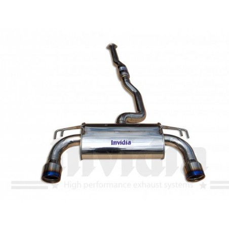 Sistema escape trasero Invidia Mitsubishi Lancer EVO X 08/- Cat-back exhaust Q300tl