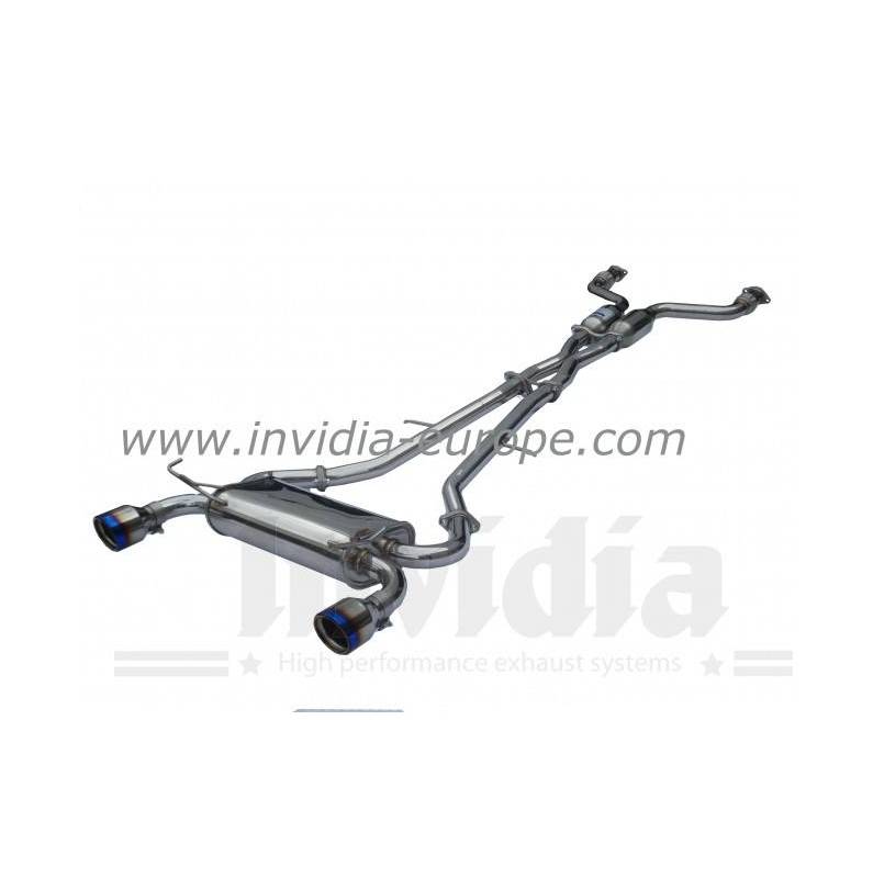 Sistema escape Invidia Nissan 370Z Z34 09/- Cat-back exhaust Q300tl