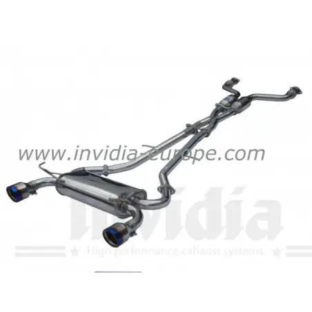 Sistema escape Invidia Nissan 370Z Z34 09/- Cat-back exhaust Q300tl
