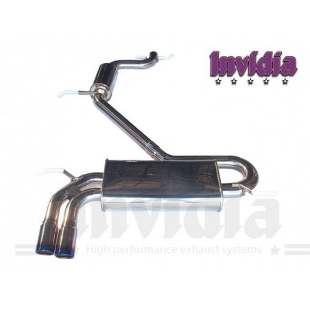 Sistema escape Invidia Scirocco / Golf V / Seat Leon 2.0 Tsi Cat-back exhaust Q300tl