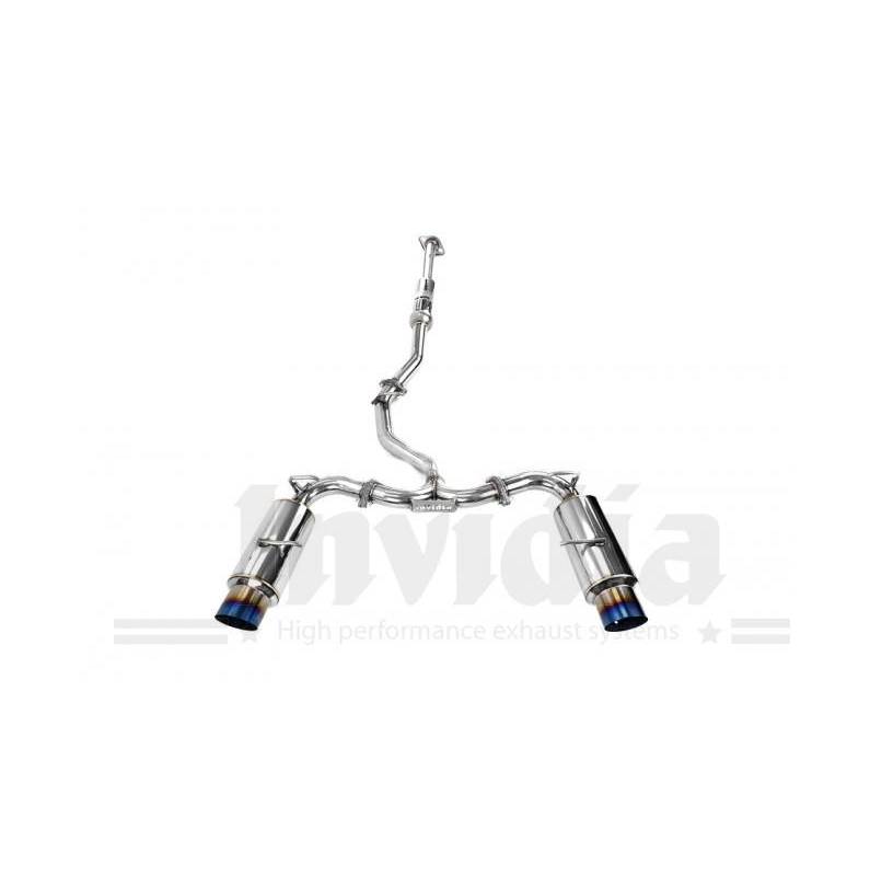 Sistema escape Invidia Toyota GT 86 / Subaru BR-Z GT300 (N1) Cat-back Sistema escape Invidia Toyota GT 86 / Subaru BR-Z GT300 (N1) Cat-back