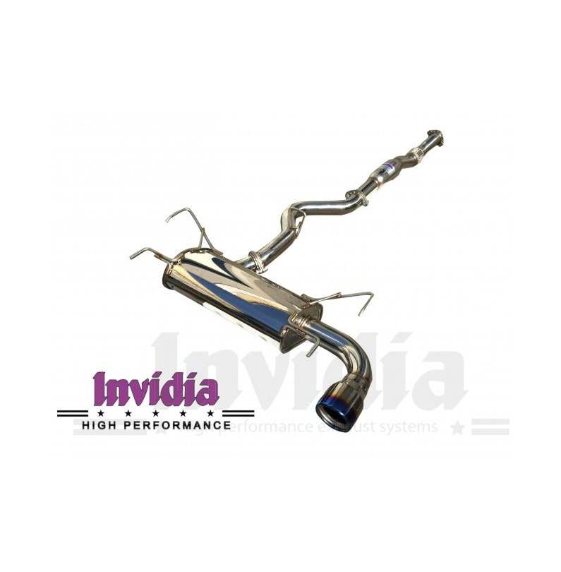 Sistema escape Invidia Subaru Impreza WRX GR 08/- ( STI Cat-back exhaust Q300tl single exit ) Sistema escape Invidia Subaru Impreza WRX GR 08/- ( STI Cat-back exhaust Q300tl single exit )