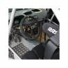 Volante RRS Rallye piel girada 3 radios diámetro 350 mm x 65 mm