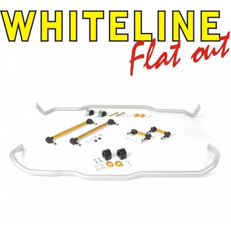 Audi TT 8N, VW Golf 5, Seat león Kit barras estabilizadoras Whiteline (Modelos 2WD) 1P / 24 mm delt. - 24 mm tras. Audi TT 8N, VW Golf 5, Seat león Kit barras estabilizadoras Whiteline (Modelos 2WD) 1P / 24 mm delt. - 24 mm tras.