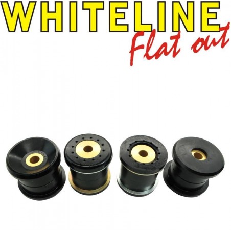 Set Bushings reforzados puente trasero Whiteline BMW Serie 1 E8X Exc. M Serie