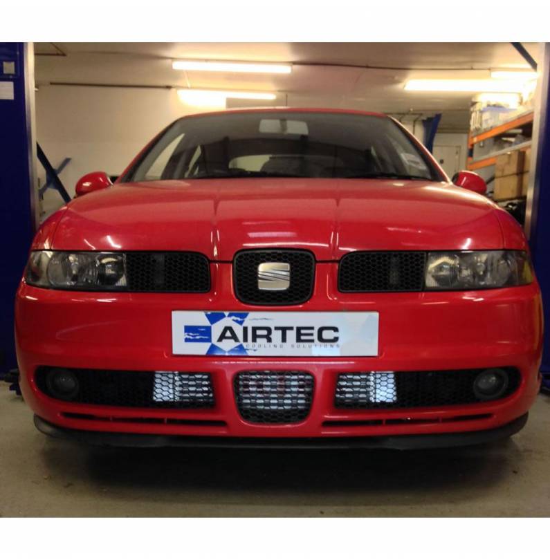 Kit intercooler frontal altas prestaciones Airtec Upgrade Seat León 1M Diesel 150 Kit intercooler frontal altas prestaciones Airtec Upgrade Seat León 1M Diesel 150