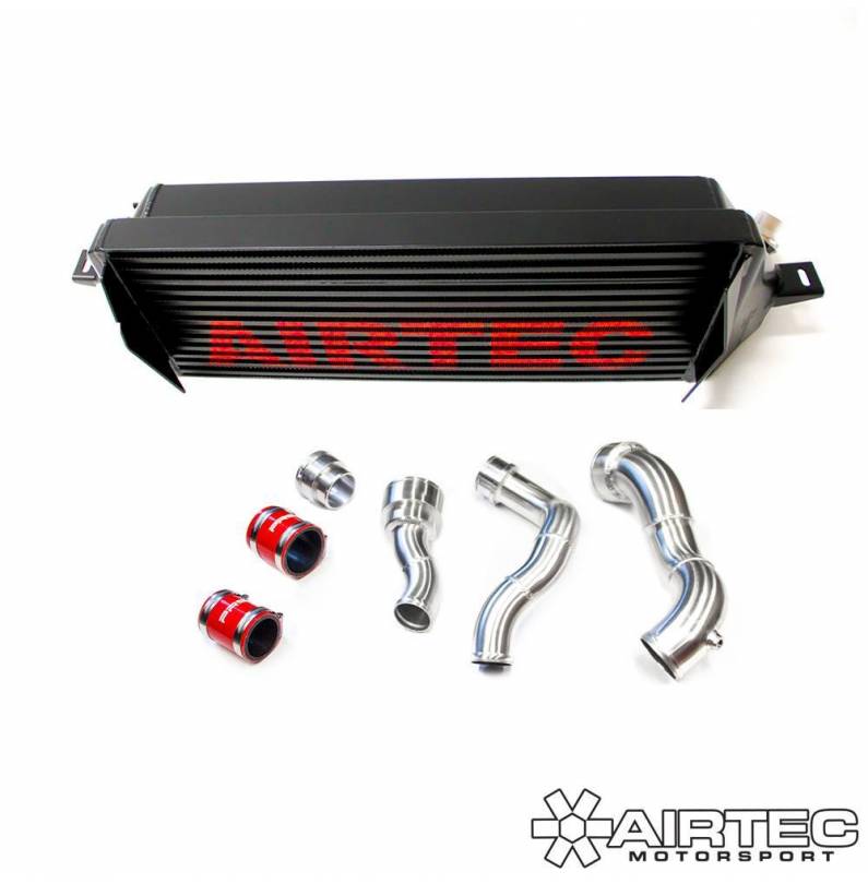 Kit intercooler frontal altas prestaciones AIRTEC Intercooler Upgrade and Stage 1 Boost Pipe Kit for Mini F56 JCW