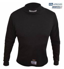 Set de ropa interior ignífuga, pantalón, camisa, calcetines y sotocasco FIA RRS Black ONE - FIA 8856-2018