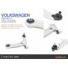Set brazos suspensión delanteros Hardrace Audi A3 8V & Audi TT 8S 15- & VW Golf 7 5G con silentblocks reforzados