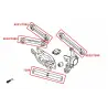 Set Trailing arms Hardrace brazos arrastre eje trasero BMW Serie 1 E8X & Serie 3 E9X
