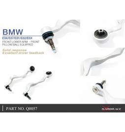 Set brazos suspensión eje delt.con rótulas uniball BMW Serie 1 E8X. Serie 3 E9X, Serie 5 E60