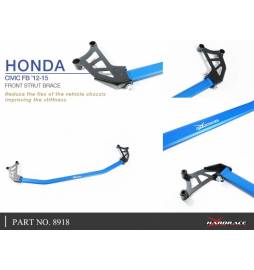 Barra refurzo torretas delanteras Hardrace Honda Civic FG/FB MK9