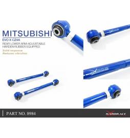 Kit brazos inferiores asjustables eje trasero con silentblocks reforzados Hardrace Mitsubishi Lancer EVO 10