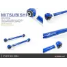 Kit brazos inferiores asjustables eje trasero con silentblocks reforzados Hardrace Mitsubishi Lancer EVO 10