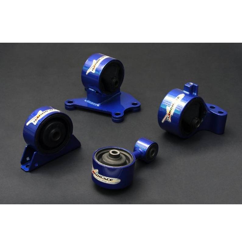 Set de soportes refuerzo motor Hardrace Race version Mitsubishi Lancer EVO 7-8-9 CT9A Modelos USDM 6MT Set de soportes refuerzo motor Hardrace Race version Mitsubishi Lancer EVO 7-8-9 CT9A Modelos USDM 6MT