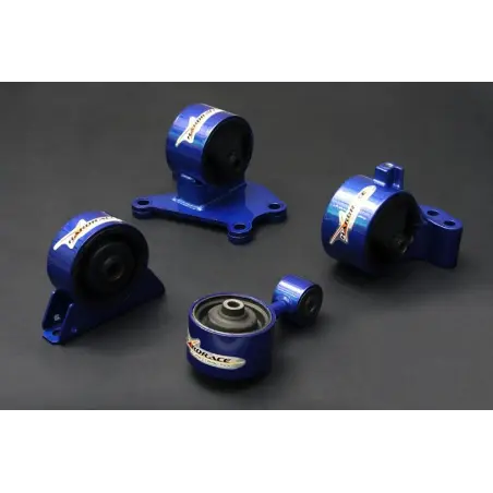 Set de soportes refuerzo motor Hardrace Race version Mitsubishi Lancer EVO 7-8-9 CT9A Modelos USDM 6MT