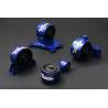 Set de soportes refuerzo motor Hardrace Race version Mitsubishi Lancer EVO 7-8-9 CT9A Modelos USDM 6MT