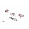 Set de soportes refuerzo motor Hardrace Race version Mitsubishi Lancer EVO 7-8-9 CT9A Modelos JDM 6MT Use Only