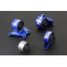 Set de soportes refuerzo motor Hardrace Race version Mitsubishi Lancer EVO 7-8-9 CT9A Modelos JDM 6MT Use Only