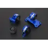 Set de soportes refuerzo motor Hardrace Race version Mitsubishi Lancer EVO 7-8-9 CT9A Modelos JDM 5MT Use Only