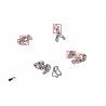 Set de soportes refuerzo motor Hardrace Race version Mitsubishi Lancer EVO 7-8-9 CT9A Modelos USDM 5MT