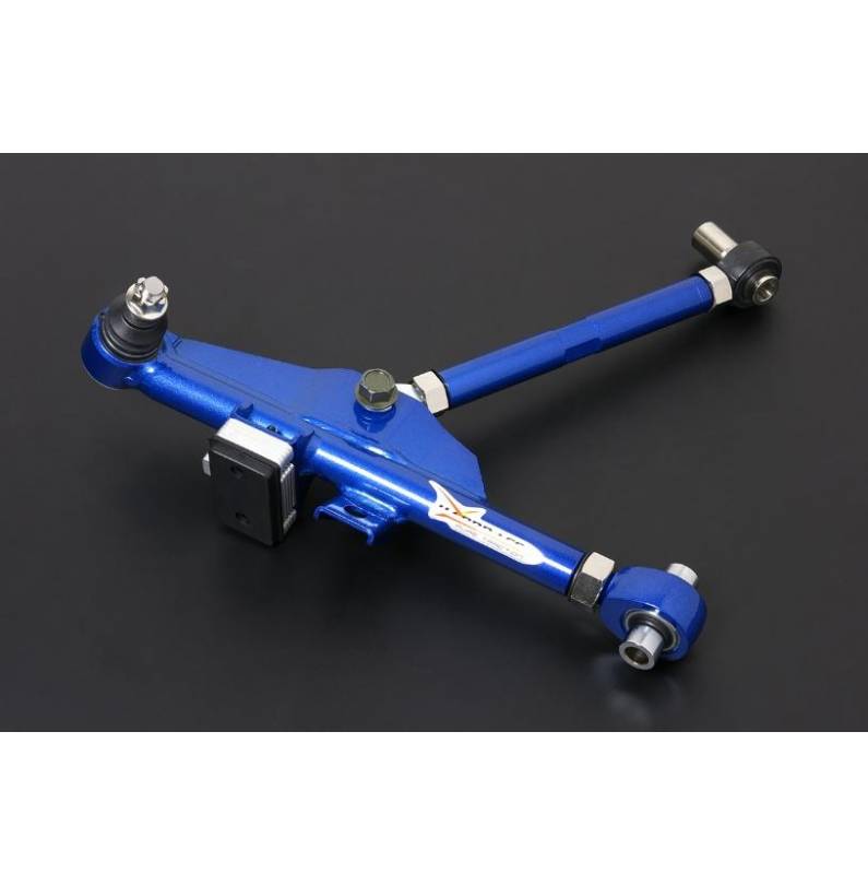 Kit 2 brazos eje delt. (+25 mm extend Widebody use) + tension rod control con juntas uniball Hardrace Nissan 200 SX S13 Kit 2 brazos eje delt. (+25 mm extend Widebody use) + tension rod control con juntas uniball Hardrace Nissan 200 SX S13
