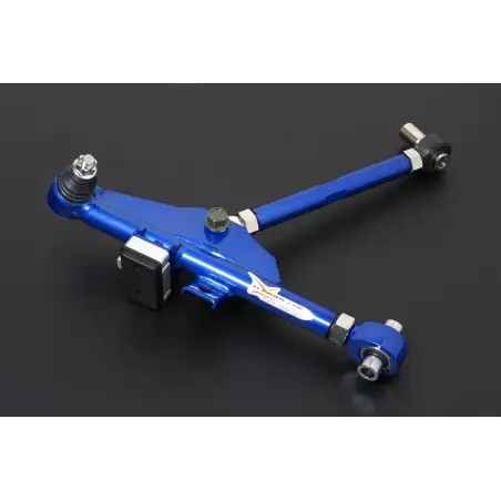 Kit 2 brazos eje delt. (+25 mm extend Widebody use) + tension rod control con juntas uniball Hardrace Nissan 200 SX S13