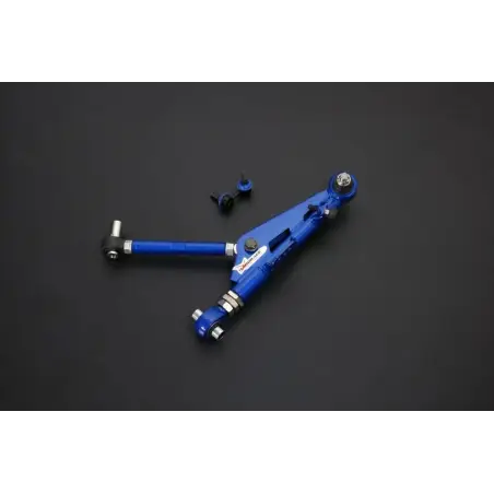 Kit 2 brazos eje delt. V2 (+25 mm extend widebody) + links estab. + tension rod con juntas uniball Hardrace Nissan 200 SX S13