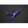 Kit 2 brazos eje delt. V2 (+25 mm extend widebody) + links estab. + tension rod con juntas uniball Hardrace Nissan 200 SX S13
