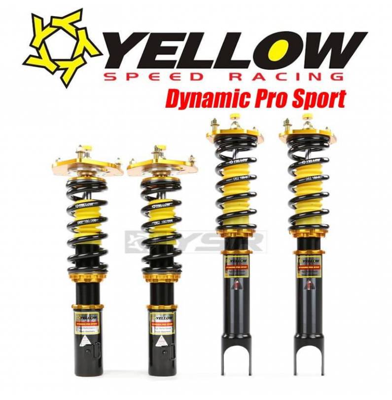 Yellow Speed Racing Dynamic Pro Sport Coilovers BMW M3 E46 01-06 Rear Shock And Spring Separate Yellow Speed Racing Dynamic Pro Sport Coilovers BMW M3 E46 01-06 Rear Shock And Spring Separate