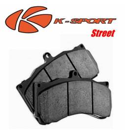 Set Pastillas Freno KSport Street compound para kits de frenos eje delantero D2 Racing y K-Sport 286 & 304 mm
