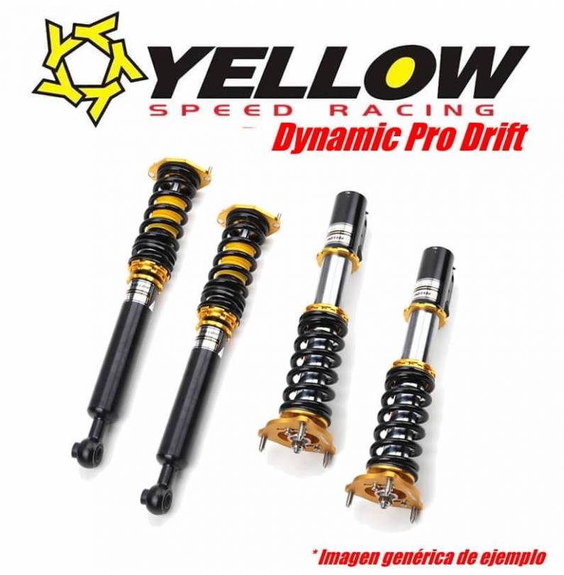 Yellow Speed Racing Dynamic Pro Drift Coilovers Hyundai Genesis Rohens BK 08- Type B
