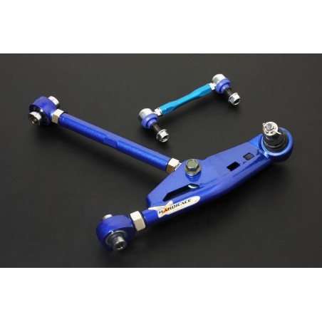 Set basculantes inferiorers eje delantero + tension rod + links estab. con juntas uniball Hardrace Subaru BRZ & Toyota GT86