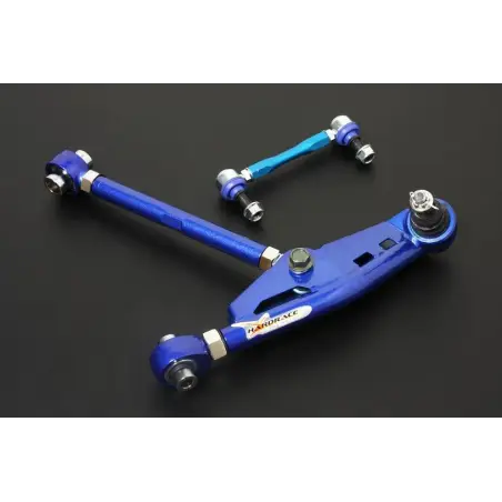 Set basculantes inferiorers eje delantero + tension rod + links estab. con juntas uniball Hardrace Subaru BRZ & Toyota GT86