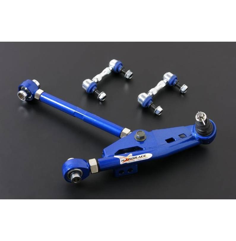 Set basculantes inferiorers eje delantero + tension rod + links estab. con juntas uniball Hardrace Subaru BRZ & Toyota GT86 Set basculantes inferiorers eje delantero + tension rod + links estab. con juntas uniball Hardrace Subaru BRZ & Toyota GT86