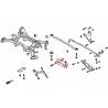 Toe kit eje tras. ajuste convergencia Hardrace silentblocks reforzados Subaru Impreza MK3 GH/GR & MK4 GP/GJ, BRZ, Toyota GT 86