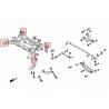 Set silentblocks puentes trasero reforzados Hardrace Subaru BRZ & Toyota GT86