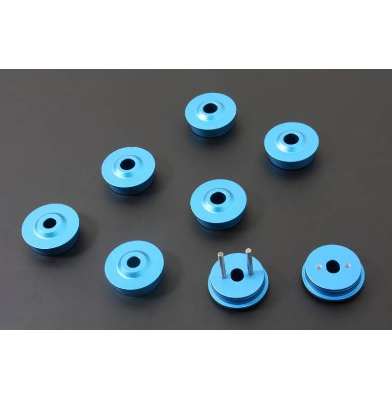 Set bushings add on refuerzo aluminio puente trasero reforzados Hardrace Subaru BRZ & Toyota GT86